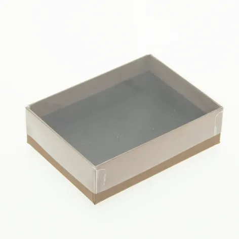 6 Choc Board Base & Clear Lid; Cappuccino